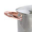 Gibson Home Ansonville 8 Piece Stainless Steel Cookware Set With Rose Gold Handles