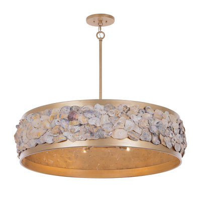 Leanne 6-Light Pendant in Chandon by Breegan Jane