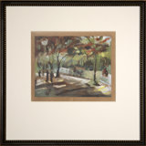 Park Passage Print by Daughdrill