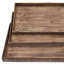 Ensemble de plateaux de service en bois 3 pièces Aske-1026677143