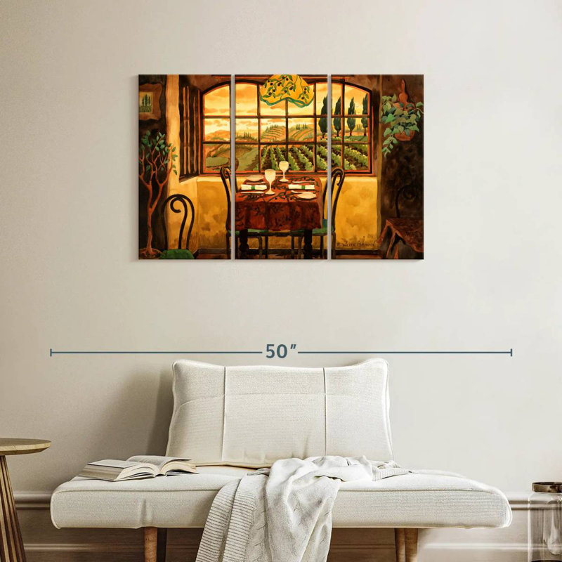 Yarlin Romantic Dinner, 24" H x 38" W