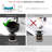 Stylish Élan Pop-Up Bathroom Sink Without Overflow-94400078