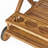 Riviera Bar Cart(No Include Stool)