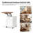 Lift-Top End Table with Built-In Charging Station-927486033