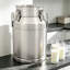 Conteneur de conservation des aliments Daniel-James en acier inoxydable de 30 L, seau à lait-1414009588