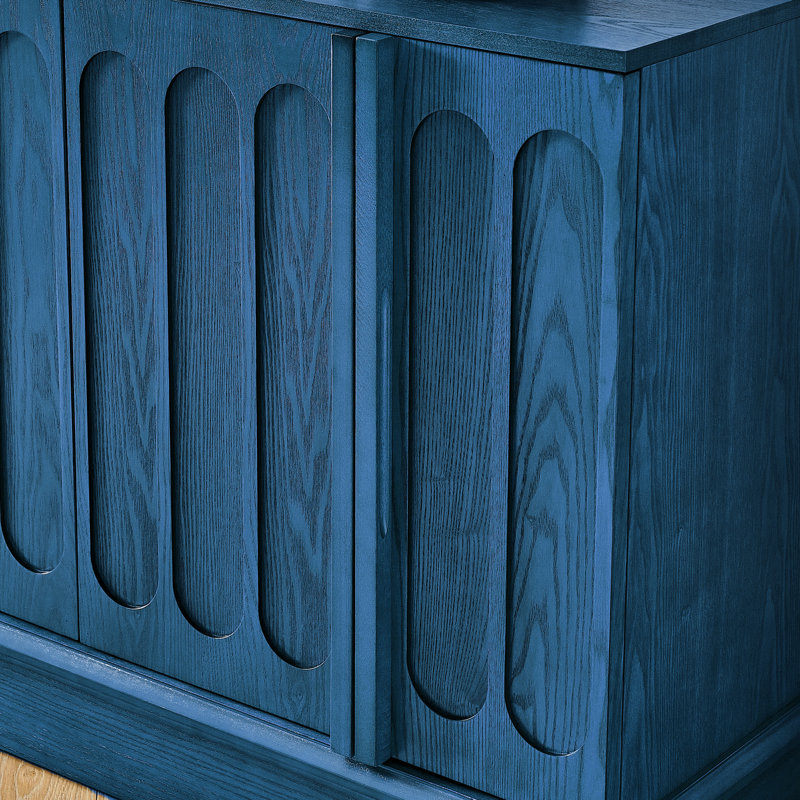 Buffet de 44 po avec tablettes réglables, Blue