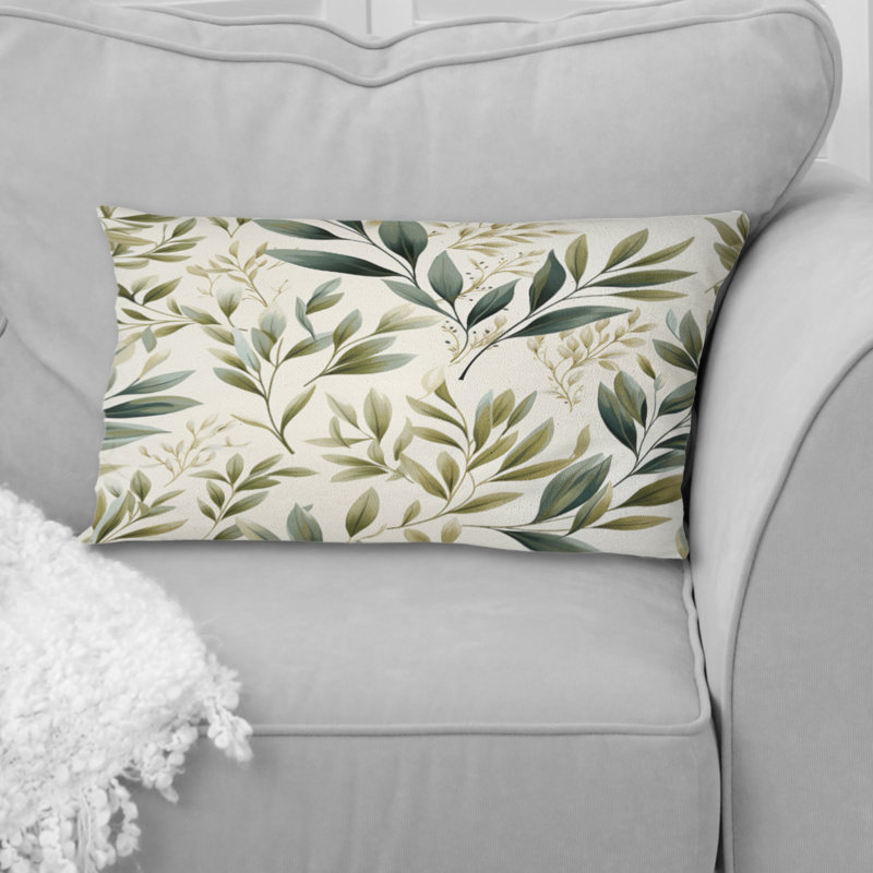 Coussin Tranquil Leaves - Plants