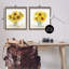 «Sunflower Bouquet Jar», ensemble de 2 toiles flottantes encadrées par Paul Brent-1624660388-1624660389