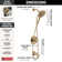 Nicoli 144749-HS Monitor 14 Series Tub and Shower with SureDock Hand Shower