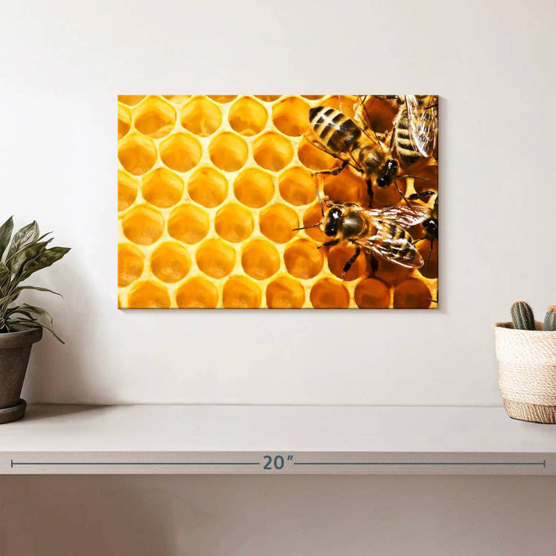 Brampt Honey Bee Hive, 8" H x 12" W