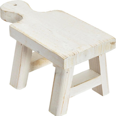 Multifunctional Wood Pedestal with Handle, Unique Design, Suitable for Various Scenarios