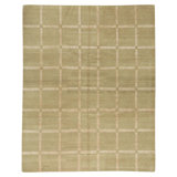 Hand Knotted Wool Area Rug in Multi