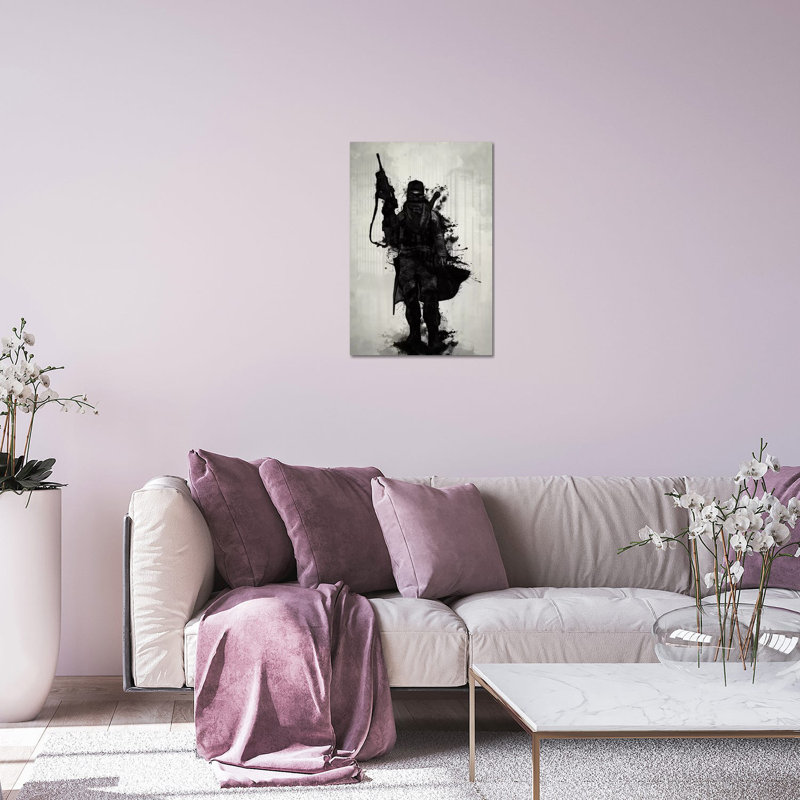 Post-Apocalyptic Warrior by Nicklas Gustafsson - Unframed Graphic Art, 24" H x 16" W x 0.25" D