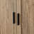 Storage Cabinet With Doors And Adjustable Shelf For Bathroom