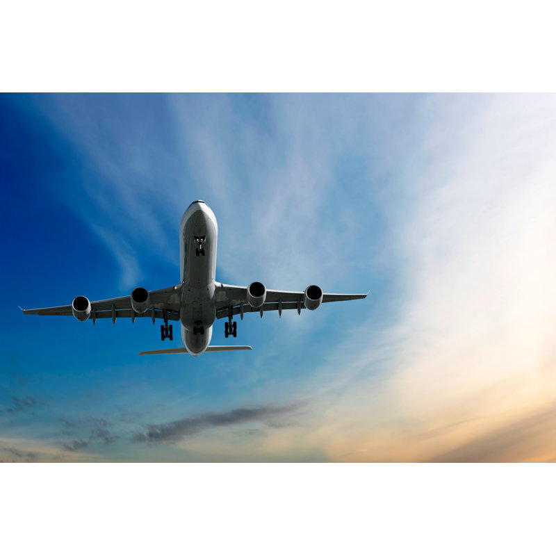 Jet Airplane by Sharply_done - Print, 30cm H x 46cm W x 3.8cm D