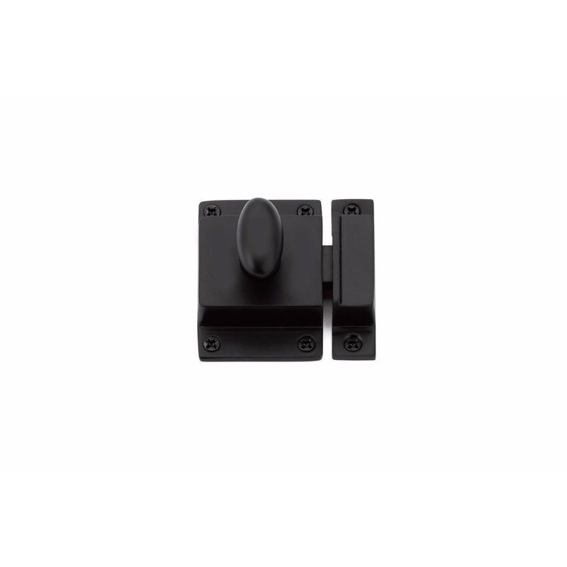 Loquet pour armoire Emtek 2 1/4 po, Dos plat