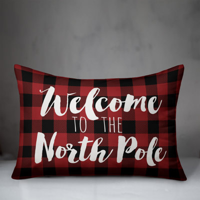 Plaid Throw Pillow