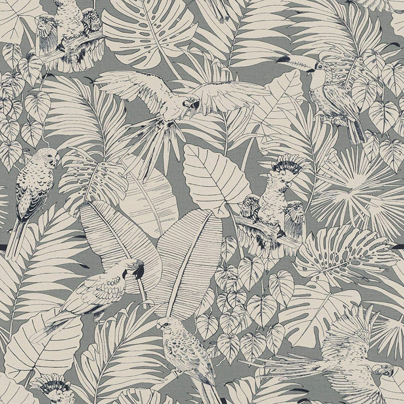 Bacus 10.05m x 53cm Textured Matte Wallpaper Roll