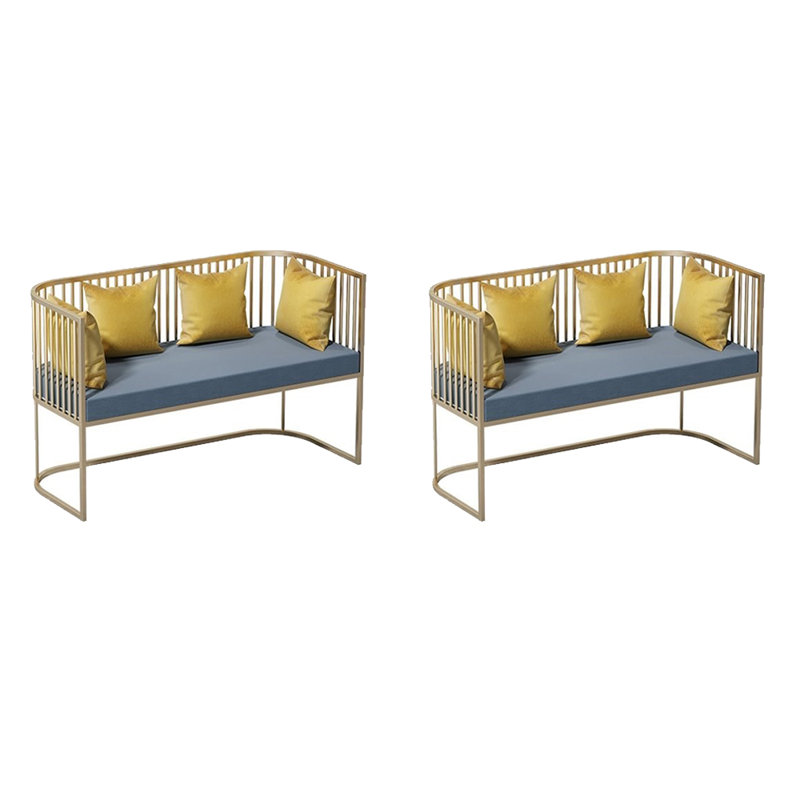 Banc rembourré en similicuir Modern Modern
