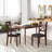 20'' H Tufted Faux Leather Upholstered Side Chair