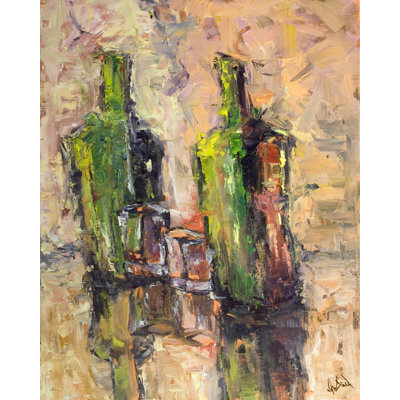 " Bottles By John Beard - Gallery Wrapped Canvas Print " by John Beard