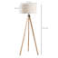 152cm Tripod Floor Lamp