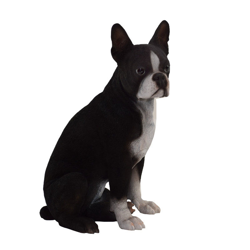 Statue de chien terrier de Boston