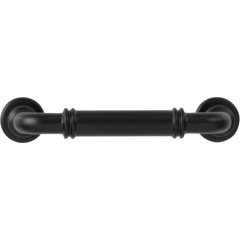 Cranford Bar Pull, Flat Black, 3 3/4" Center to Center