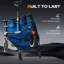 Chariot pliable avec roues 140L-115214130
