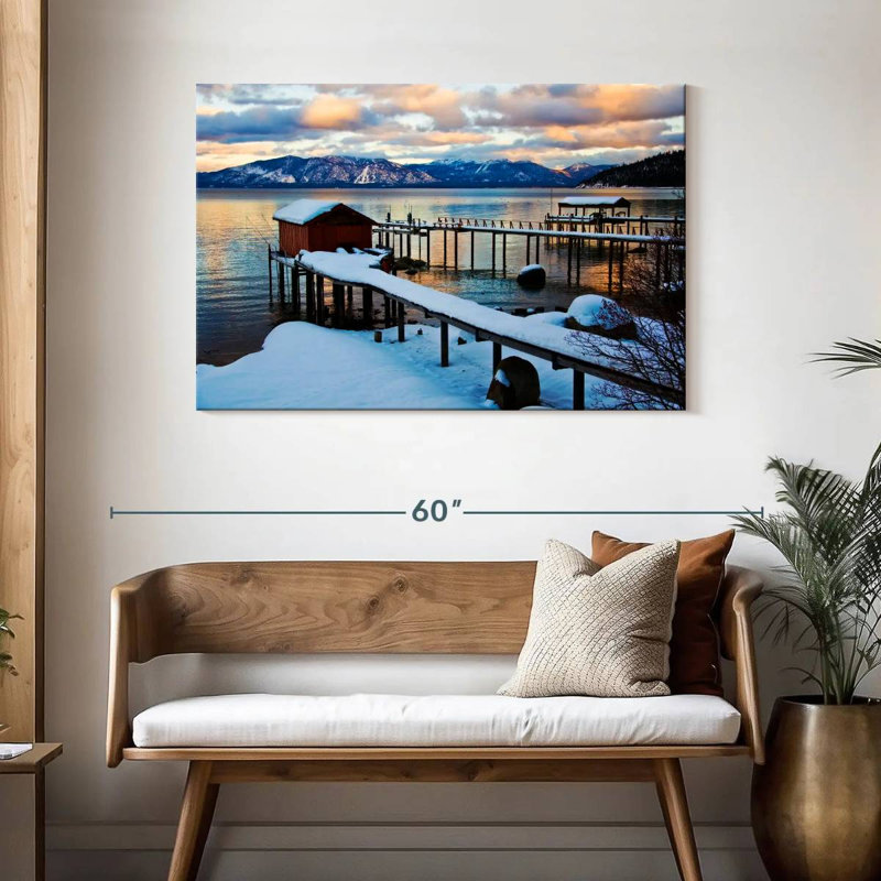 Jetées Alvord Lake Tahoe, H 30 po x l 45 po