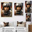 Fierté militaire patriotique sur toile-97021163-97021170