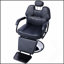 Fauteuil de coiffeur hydraulique robuste avec siège inclinable supplémentaire, idéal pour les salons de coiffure et les salons, durable et confortable