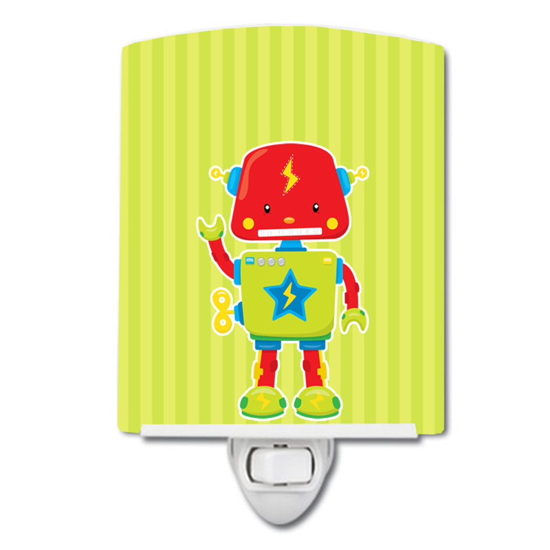Robot Ceramic Night Light
