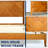Kalleen Solid Wood Bed Frame with Artistic Patterned Headboard-89657002-89657000