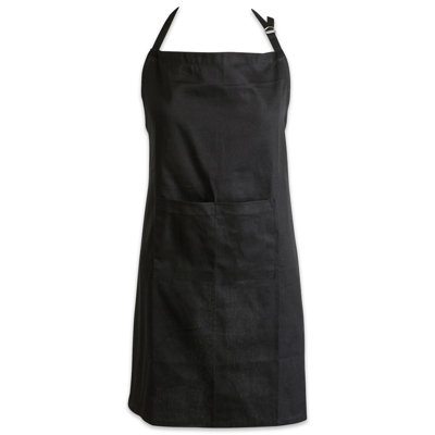 Solid Colour Cotton Bib Apron
