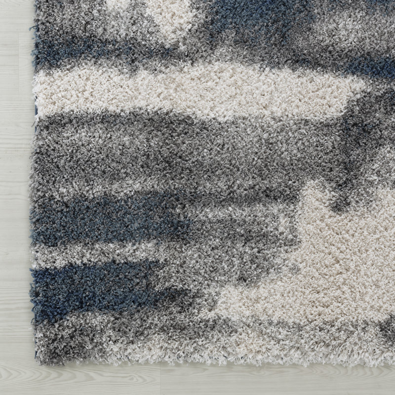 Tapis bleu Alban, Rectangle 7 pi 10 po x 10 pi