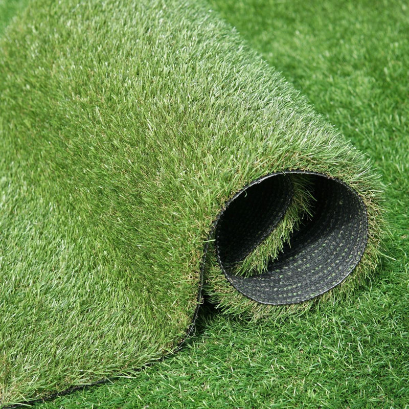 Brialle 30mm Plush Pet-Friendly, Premium Artificial Grass for Patio-1m (3'3") x 4m (13'1") - 4m²