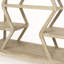 Console en bois massif 66 "