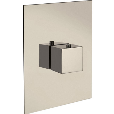 Quadro Thermostatic Valve Trim Kit, Valve Required
