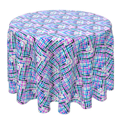 Round Cotton Tablecloth