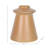 Ceramic Vase with Floral Embossed Design - Elegant Decorative Accent-474214722