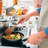 AIRPJ 11 Piece Cooking Utensil Set with Utensil Crock