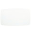 Charmante table de salle à manger de style Mid-Century, surface en faux bois et pieds en bois d'hévéa massif, abat-jour en chêne blanc, l 58,08 po x P 35,12 po H 29,02 po