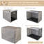Housse pour cage en polyester Elzena-1607132597-1607132605