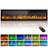 Electric Fireplace Insert With Remote Control,adjustable Flame And Ember Bed Colors,low Noise,overheating Protection, Black-915229207