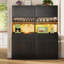 Armoire de cuisine 71 po sur pied Farmhouse-331266683