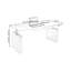 Bureau debout blanc en cuir-1748234280