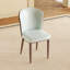Chaise de salle à manger avec pieds en acier au carbone