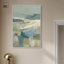 Décoration murale verte sur toile Coastal Breeze par Art Remedy-118166080-118166088