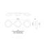 Éclairage pour meuble-lavabo 23 po Cleo-1037770335-1037770331
